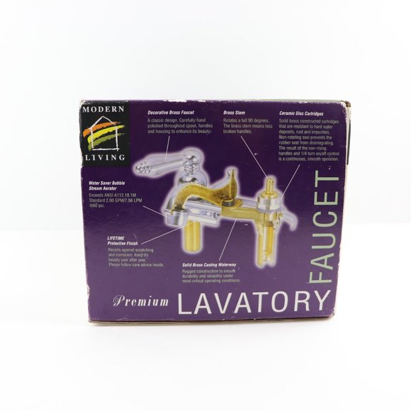 Modern Living Vintage Premium Lavatory Faucet FA-6010C - Picture 4 of 9